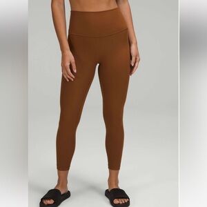 Lululemon Align Ribbed Brown Leggings - 6